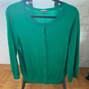 The Limited emerald green cardigan